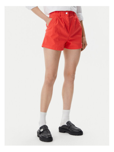 Tommy Jeans Шорти от плат Claire DW0DW21643 Оранжев Regular Fit