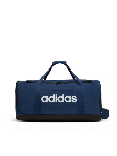adidas Сак Linear Duffel Medium IN6116 Тъмносин
