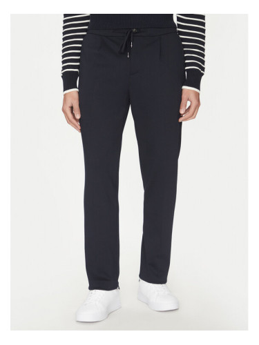 Tommy Hilfiger Текстилни панталони Punto MW0MW39197 Тъмносин Regular Fit