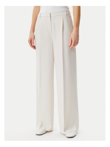 Calvin Klein Текстилни панталони Travel Twill K20K208214 Сив Wide Leg