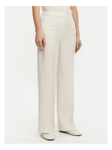 Calvin Klein Панталони тип палацо K20K208381 Бежов Wide Leg