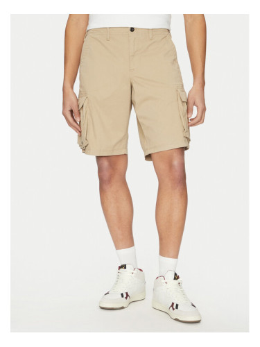 Gap Шорти от плат 880822-00 Каки Relaxed Fit