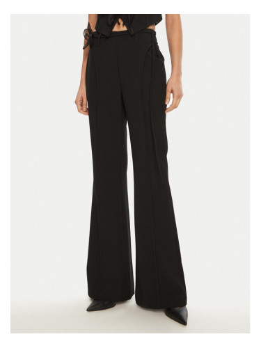 ROTATE Текстилни панталони 113592 Черен Regular Fit