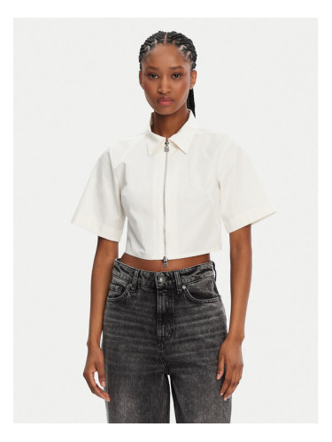 HUGO Риза Evianne 50531546 Бял Regular Fit