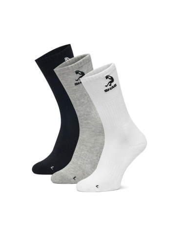 Shaq Къси чорапи AS_SHQ_H_001W_SS25 (3-PACK) Цветен