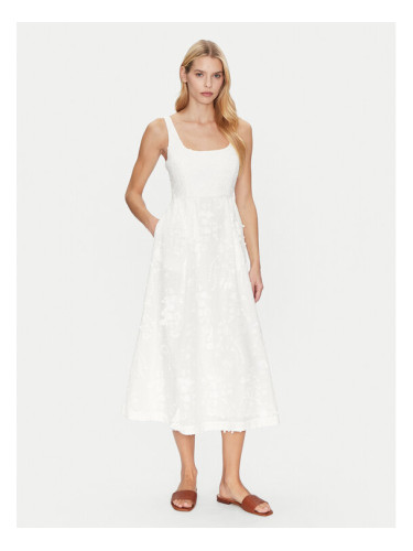 Munthe Лятна рокля Fronia 251134825125 Екрю Regular Fit