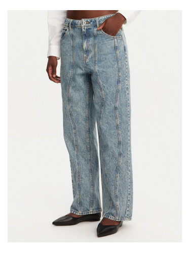 HUGO Дънки Leni 50531726 Син Loose Fit