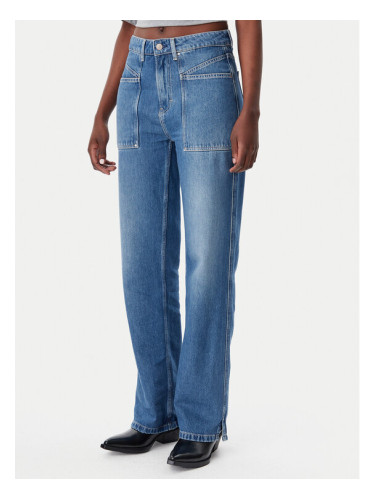 BOSS Дънки 50529919 Син Straight Fit