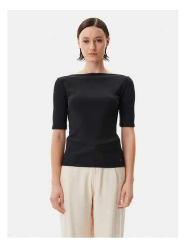 Calvin Klein Блуза K20K208244 Черен Slim Fit