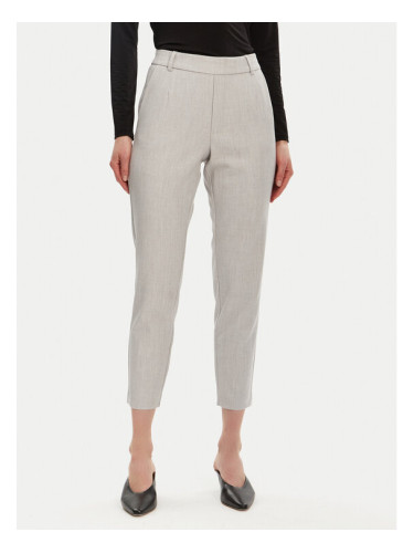 Vila Чино панталони Varone 14087406 Сив Slim Fit