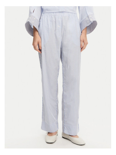 Munthe Текстилни панталони Fidda 251142725126 Светлосиньо Loose Fit