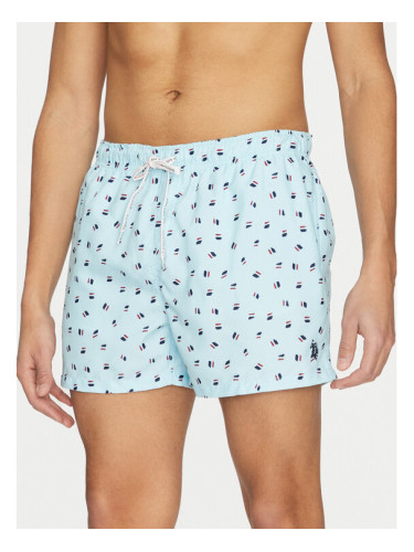 U.S. Polo Assn. Плувни шорти MUP2436 Светлосиньо Regular Fit