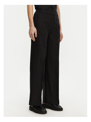 Calvin Klein Панталони тип палацо K20K208381 Черен Wide Leg