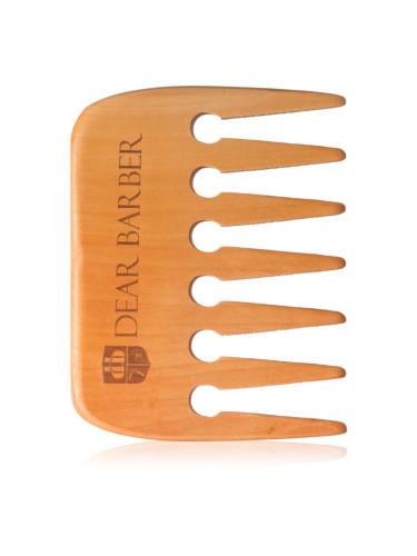 Dear Barber Texture гребен за коса за брадата 1 бр.