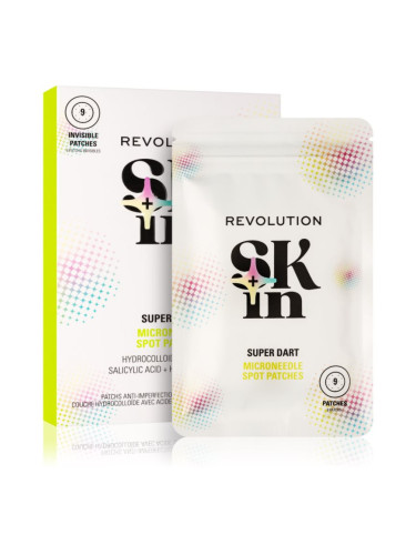 Revolution Skincare Skindividual Clearly Clarify Salicylic Acid Hydrocolloid Spot Patches лепенки за проблемна кожа 9 бр.