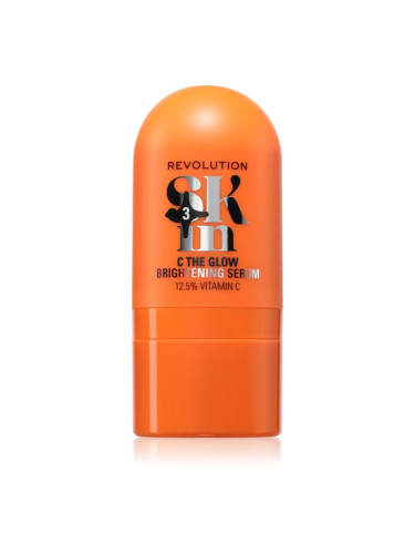 Revolution Skincare Be Bright C The Glow 12.5% Vitamin C Brightening Serum озаряващ серум с витамин С 30 мл.