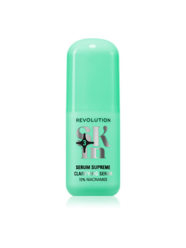 Revolution Skincare Clearly Clarify 10% Niacinamide Serum Clarifying Serum озаряващ серум против несъвършенства на кожата 30 мл.