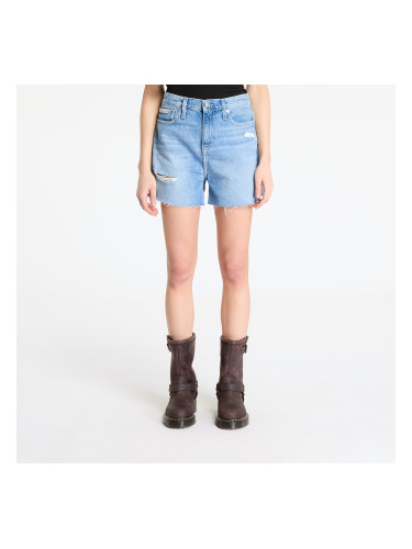 Къси панталони Calvin Klein Jeans Mom Short Denim 26