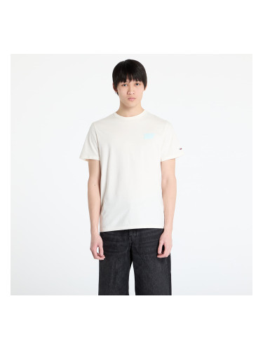 Тениска Tommy Jeans Slim Bubble Print Tee White L
