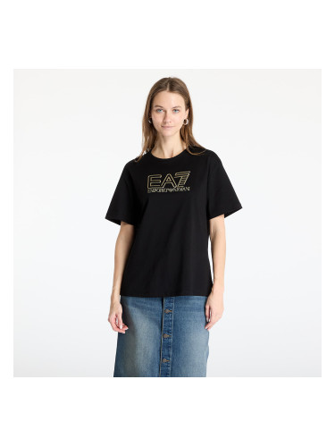 Тениска EA7 Emporio Armani Train Visibility W Tee Ss Black/ Gold S