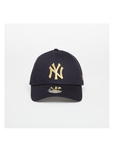 Шапка New Era MLB Metallic 9FORTY New York Yankees Navy/ Metallic Gold Universal