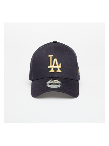 Шапка New Era MLB Metallic 9FORTY Los Angeles Dodgers Navy/ Metallic Gold Universal