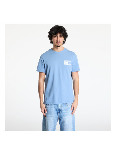 Тениска Tommy Jeans Regular Paisley Flag Tee Blue L