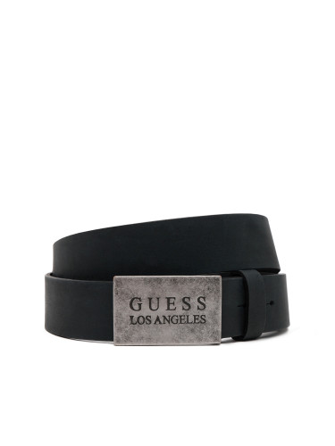 Мъжки колан Guess BMPOSL P5235 Черен