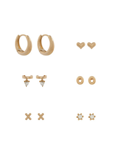 Комплект чифта обеци Aldo Soha 13935199 Златист