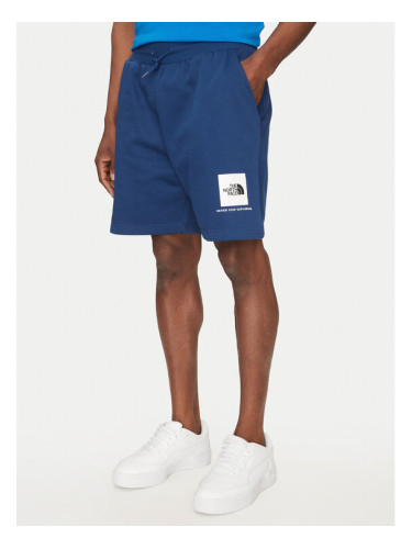 The North Face Спортни шорти Nse Box NF0A8C1J Син Regular Fit