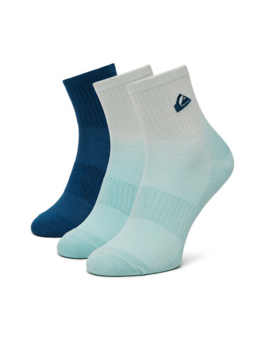 Quiksilver Дълги чорапи AS_QUIKSILVER_102Z_SS25 (3-PACK) Зелен