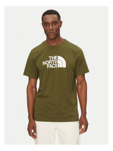 The North Face Тишърт Easy NF0A8A6C Зелен Regular Fit