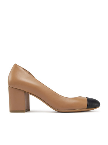 Geox Обувки на ток D Virnilisa 65 D55YYB 0TUBC C0015 Бежов