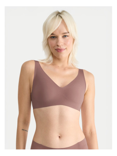 Sloggi Сутиен без банели Zero Feel 10217729 Кафяв