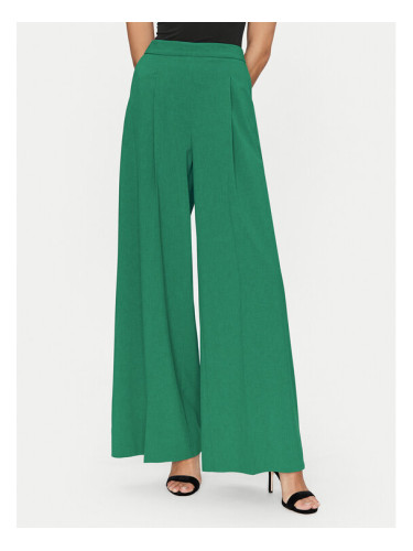 Simona Corsellini Панталони тип палацо P25CPPA01001 Зелен Wide Leg