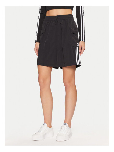 adidas Спортни шорти adicolor JH1077 Черен Loose Fit