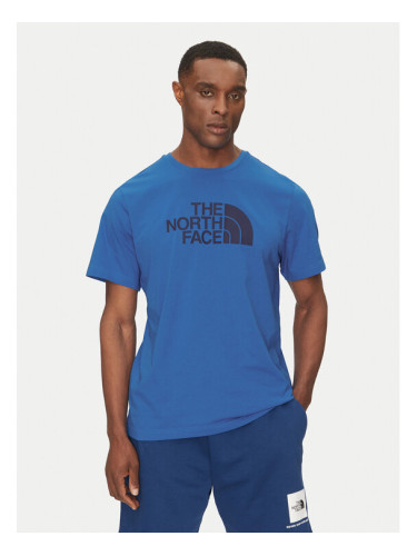 The North Face Тишърт Easy NF0A8A6C Син Regular Fit