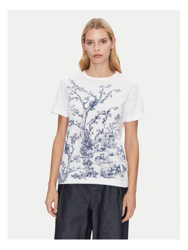 Munthe Тишърт Fedelio 251110025160 Бял Regular Fit