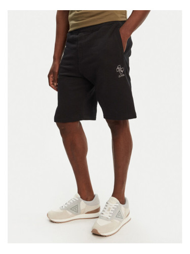 Guess Спортни шорти M5GD10 KCN01 Черен Regular Fit