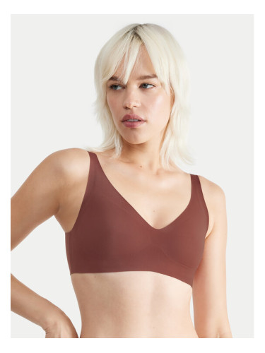 Sloggi Сутиен без банели Zero Feel 10217729 Кафяв