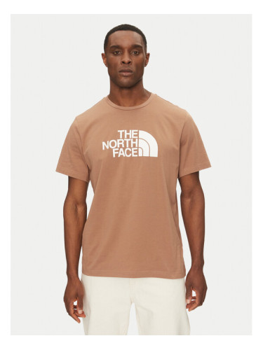 The North Face Тишърт Easy NF0A8A6C Кафяв Regular Fit
