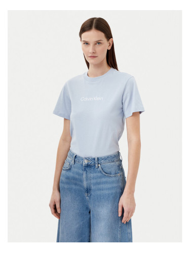 Calvin Klein Тишърт Hero Logo K20K205448 Син Regular Fit