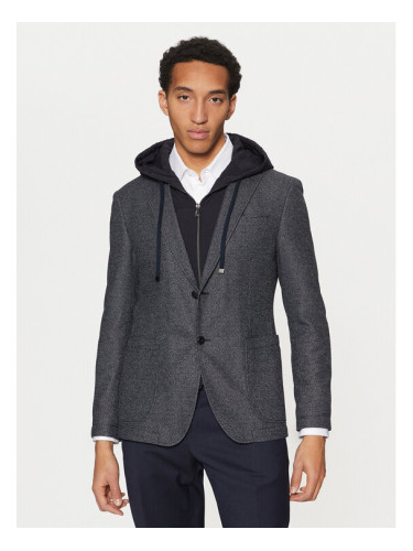 JOOP! Jeans Преходно яке 15 JJB-18Hoodney-J15 30045021 Тъмносин Slim Fit