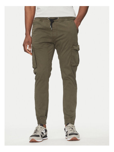 Alpha Industries Джогъри Twill 116202 Зелен Regular Fit