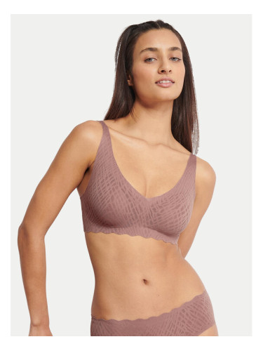 Sloggi Сутиен без банели Zero Feel Bliss 10219688 Кафяв