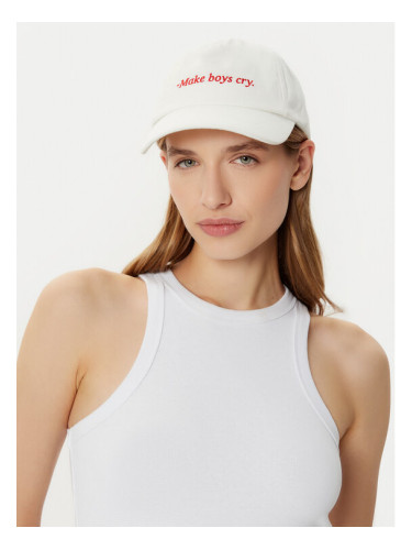 HUGO Шапка с козирка Cara 50533420 Бял