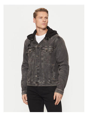Tommy Jeans Дънково яке Ryan DM0DM20621 Сив Regular Fit