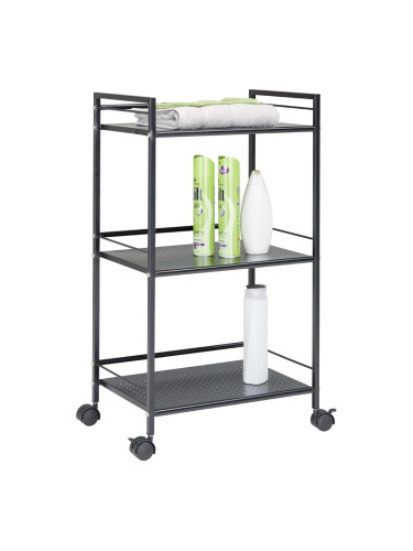 СЕРВИЗНА КОЛИЧКА ЛУАН 2 43/29/81 СM ЧЕРНA