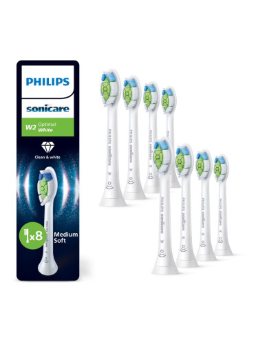 Philips Sonicare Optimal White HX6068/87 резервни глави за четка за зъби 8 бр.