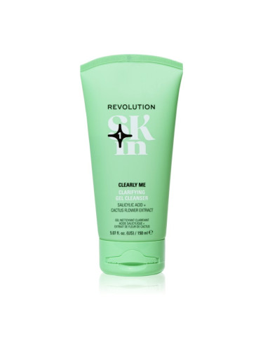 Revolution Skincare Clearly Clarify 2% Salicylic Acid Clarifying Cleansing Gel почистващ гел за лице 150 мл.